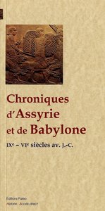 Picture of Chroniques d'Assyrie et de Babylone