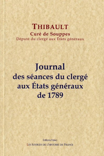 Image de Journal des séances du Clergé aux Etats généraux de 1789.