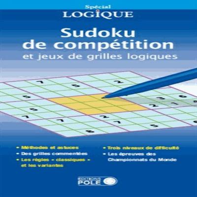 Picture of SUDOKU DE COMPETITION ET JEUX DE GRILLES