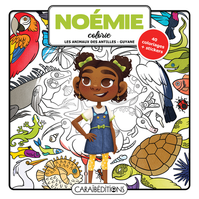Picture of NOEMIE COLORIE LES ANIMAUX DES ANTILLES-GUYANE