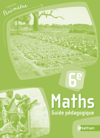 Picture of Périmètre Maths 6e Guide pédagogique 2014
