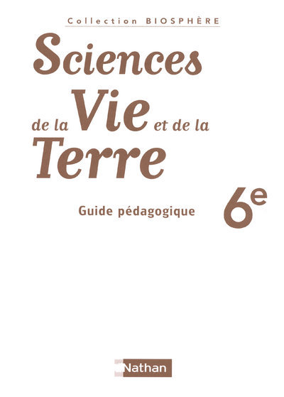 Image de SCIENCES DE LA VIE ET DE LA TERRE 6E CAMEROUN GUIDE PEDAGOGIQUE