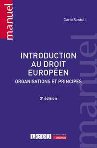 Picture of Introduction au droit européen