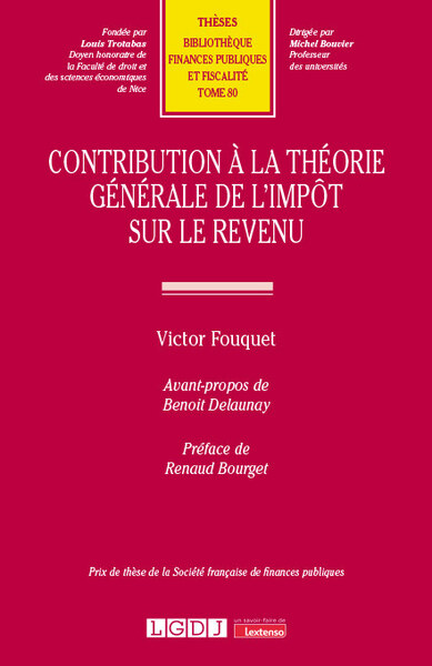 Picture of Contribution à la théorie générale de l'impôt sur le revenu