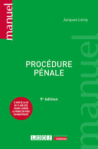 Picture of Procédure pénale