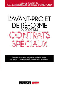 Picture of L'avant-projet de réforme du droit des contrats spéciaux
