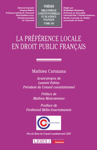 Image de La préférence locale en droit public français