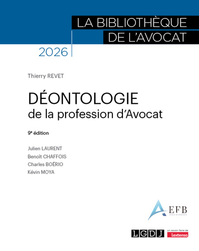 Picture of Déontologie de la profession d'avocat