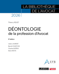 Picture of Déontologie de la profession d'avocat