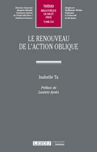 Picture of Le renouveau de l'action oblique