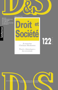 Image de Revue Droit et Société 122/2026