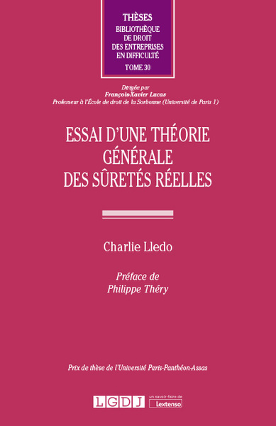 Picture of Essai d'une théorie générale des sûretés réelles