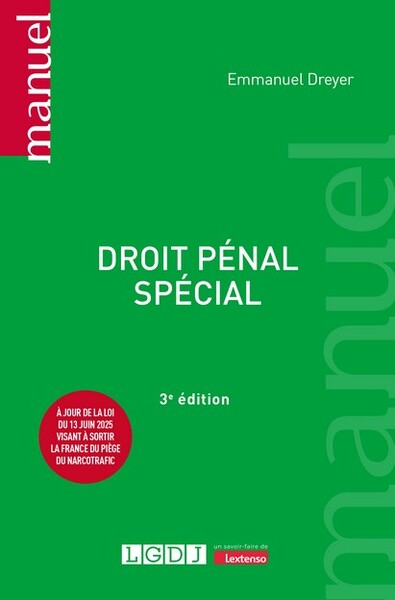 Picture of Droit pénal spécial