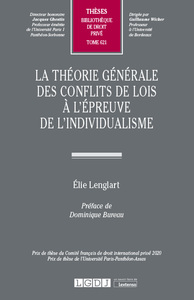 Picture of La théorie générale des conflits de lois à l'épreuve de l'individualisme