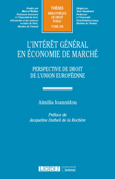 Picture of L'intérêt général en économie de marché