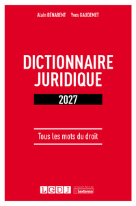 Picture of Dictionnaire juridique 2027