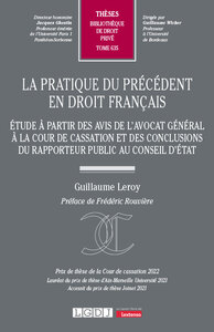 Picture of La pratique du précédent en droit français