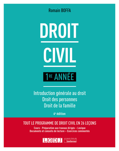 Image de Droit civil 1re année