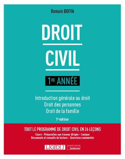 Image de Droit civil 1re année