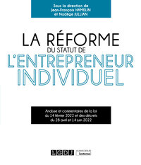 Picture of La réforme du statut de l'entrepreneur individuel