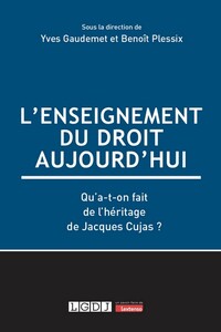 Picture of L'enseignement du droit aujourd'hui