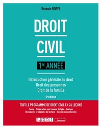 Image de Droit civil 1re année