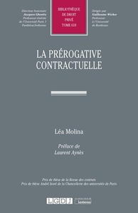 Picture of La prérogative contractuelle