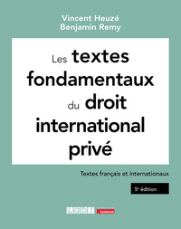 Picture of Les textes fondamentaux du droit international privé