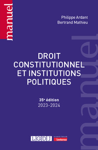Picture of Droit constitutionnel et institutions politiques