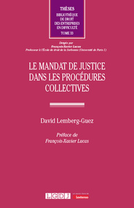 Image de Le mandat de justice dans les procédures collectives