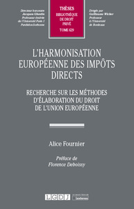 Picture of L'harmonisation européenne des impôts directs