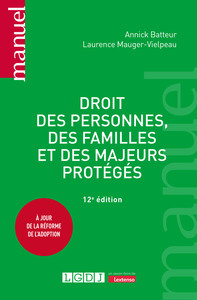 Picture of Droit des personnes, des familles et des majeurs protégés