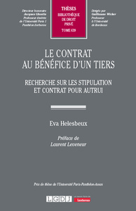 Image de Le contrat au bénéfice d'un tiers