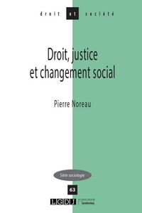 Picture of Droit, justice et changement social