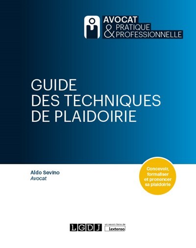 Picture of Guide des techniques de plaidoirie