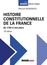 Image de Histoire constitutionnelle de la France de 1789 à nos jours