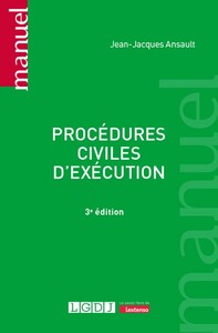 Picture of Procédures civiles d'exécution