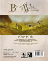Image de BEYOND THE WALL ET AUTRES AVENTURES - ECRAN DU MAITRE DE JEU