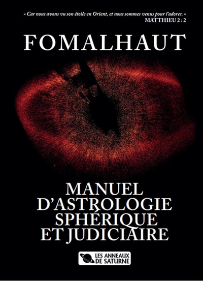 Picture of MANUEL D’ASTROLOGIE SPHÉRIQUE ET JUDICIAIRE