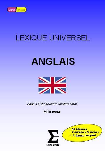 Picture of Lexique universel ANGLAIS