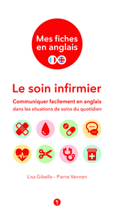 Image de Mes fiches en anglais. Le soin infirmier