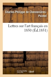 Image de Lettres sur l'art français en 1850