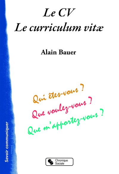 Picture of CV - Le curriculum vitae (Le)