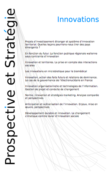 Image de Innovations. Prospective et Stratégie