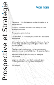 Image de Voir loin. Prospective et Stratégie
