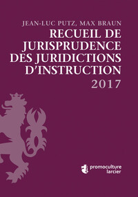 Picture of Recueil de Jurisprudence des Juridictions d'Instruction