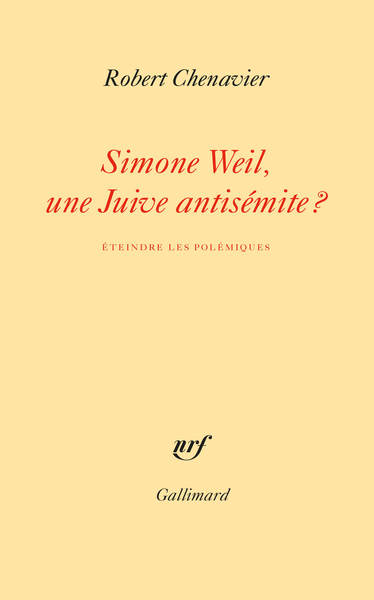 Image de Simone Weil, une Juive antisémite ?
