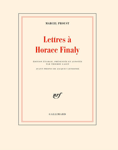 Image de Lettres à Horace Finaly