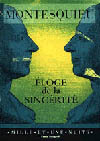 Image de Eloge de la sincérité