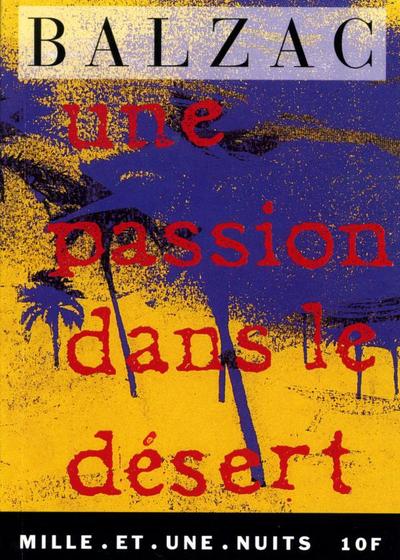 Picture of Une passion dans le désert